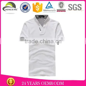 100% Cotton Wholesale Fitness Blank Tshirt no Label thumbnail-2