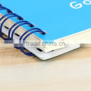 A5 Cheap Student Notebook Customizable Spiral Planner Hollow Card Paper Cover Organizer Printing thumbnail-5