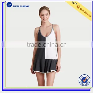 Top Quality Best Custom Tennis Skirts Fashion Dress Cheap Tennis Dresses For Women thumbnail-1