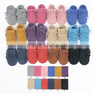 2016 New Design Lace Up Tassel Winter Newborn Baby Shoes thumbnail-1