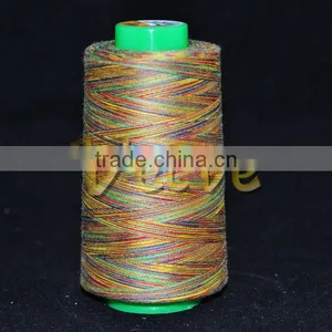 40S 100% Cotton Embroidery Thread Multiple-color Cotton Colorful Embroidery Thread thumbnail-1