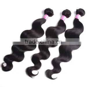 Express 100 Human Hair Weave Brands Natural Body Wave 100% Human Malaysian Virgin Hair thumbnail-3