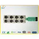 F150 Overlay Tactile Membrane Switch Panel For Human Machine Interface , 0.3 - 1.5mm thumbnail-1