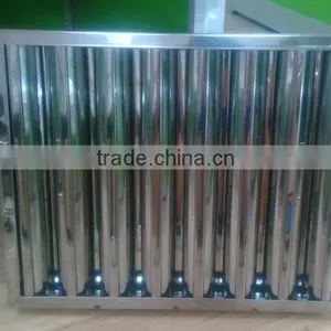 Restaurant/Hotel Use Baffle Filter/Stainless Steel Kitchen Range Hood Baffle Filter thumbnail-1