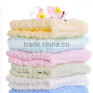 Cotton Gauze Burp Cloth Organic Wipe Cloth Facial Cloth Baby Bibs thumbnail-1