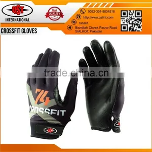 Leather CrossFit Gloves Workout Gloves Full Finger thumbnail-6
