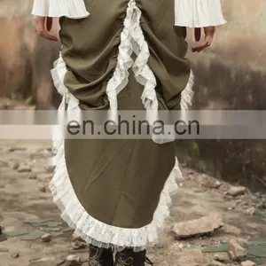 Steampunk Short Front Long Back Skirt thumbnail-5