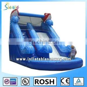 SUNWAY Hot Sale Giant Slide for Sale,used Fiberglass Water Slide for Sale,jumbo Water Slide Inflatable thumbnail-3