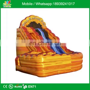 18ft Inflatable Water Slide Wild Rapids Fire With Landing thumbnail-1