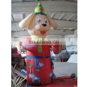 Customized Outdoor Cartoon Red Dog Animal Costume Inflatable for Advertisement&event thumbnail-1