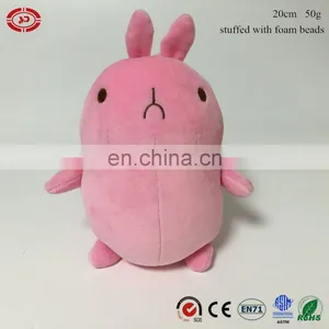 Stuffed Foam Beads Plush Soft Bunny Keychain With Sucker Toy thumbnail-1