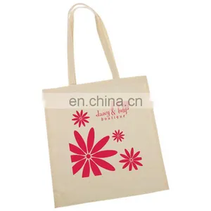 Customized Cotton Tote Bag Shopping Bag With Custom Printed Logo thumbnail-1