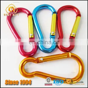 Custom High Quality Aluminum Round Climbing Carabiner thumbnail-4