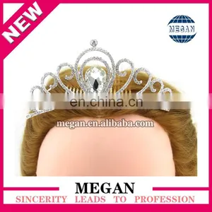 Cheap Fashion Rhinestone Pageants Tiaras Beauty Queen Crowns thumbnail-4