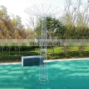 Wholesale Popular Selling Elegant Indoor Metal Decorative Tree thumbnail-1