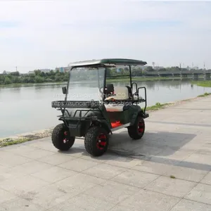 48V 4 Seater Electric Golf Cart Buggy Cheap for Sale thumbnail-5