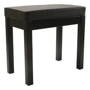 High Quality Comfortable Iron and Pvc Leather Modern Digital Piano Stool Bench thumbnail-1