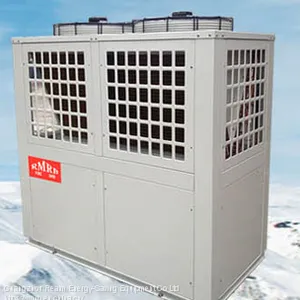 316 Stainless Steel Copeland Compressor Air to Water Heater Unit 38kw Heat Pump Equipment thumbnail-5