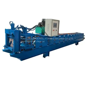 Metal Ridge Cap Cold Metal Roofing Tile Roll Forming Machine thumbnail-1