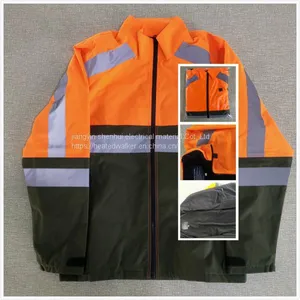 Mens Black Heated Jacket Waterproof 6000mm Electrical Battery Heating Warm Clothes thumbnail-4