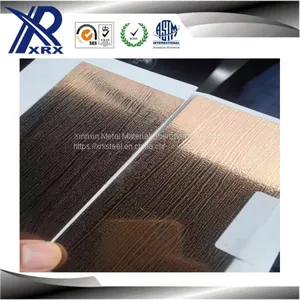 ASTM A240 304 316L Mirror Finish Color Stainless Steel Sheet thumbnail-2