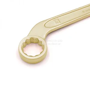 WEDO Non Sparking Aluminum Bronze Single Bent Box Wrench thumbnail-2