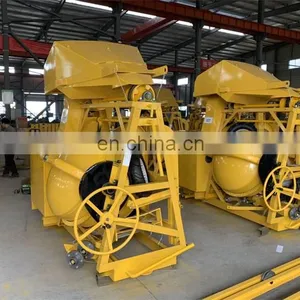 500L Four Wheeled Diesel Self Loading Concrete Mixer Machine Portable With Lift Price thumbnail-6