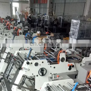ZF 800/1200 Automatic Different Size Paper Lunch Box Carton Box Making Machine for Hamburger French Fries Pizza Packaging thumbnail-6
