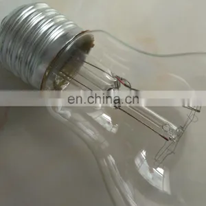High Quality 25w 60w 100w Clear Frosted Incandescent Bulb E27 thumbnail-1