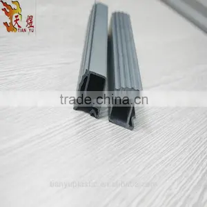 Rubber Factory Pvc Plastic Extrusion Profile Strip Cover Protect Edge for Construction thumbnail-2