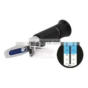 Handheld Digital Brix Refractometer Fruits Cutting Fluid Refractometer 0-20% Brix thumbnail-1