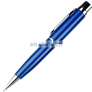 Special Gift Choice Blue Color Pen Shape USB Stick 16gb 32gb 64gb thumbnail-1