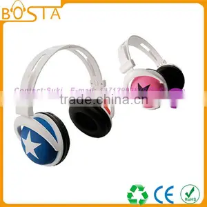 Free Sample Factory Direct Sales Cheap Customized OEM Fashion Stereo Wholesale Good Quality Headphones thumbnail-3