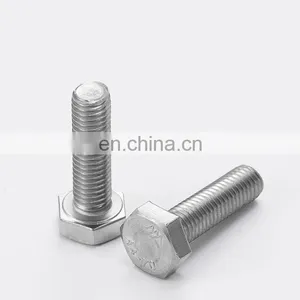Metric SS316 DIN 933 DIN931 Hexagonal Head Bolts Stainless Steel Grade A4-70 A4-80 thumbnail-5