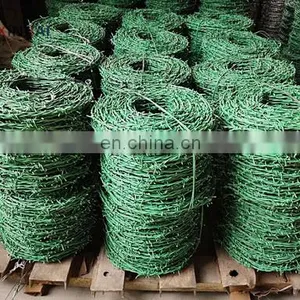 Hot-Dipped Galvanized Barbed Wire Price Per Roll thumbnail-5