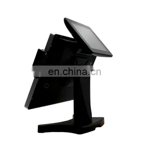 Cashier Machine Paper Making Android All One Dual 300cd/m2 New Model Touch Screen Pos System thumbnail-4