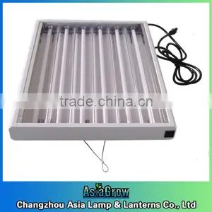 Hydroponics System Vertical t5 Grow Lighting for Indoor Plant Growing 24W 6bulb Quality Choice thumbnail-2