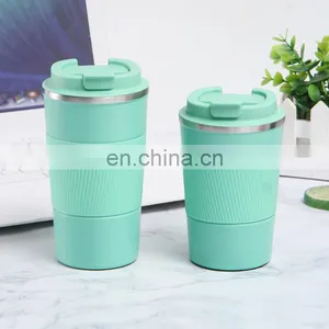 Custom LOGO Stainless Steel Big Capacity Portable Thermos Cup Stainless Steel Insulated Coffee Mug Tumbler Cups Coffee Mugs thumbnail-1