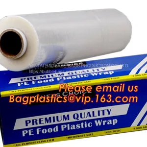BPA Free Slider /plastic Cutter PE Cling Film for Food Wrap, PVC Food Wrap Cling Film, Cling Film for Food Wrap thumbnail-3