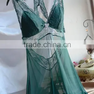 C71661A Wholesale China Clothing Silk Summer Sexy Pajamas for Women thumbnail-2
