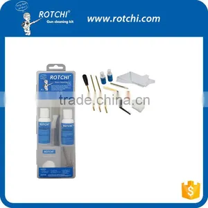 28PC Plastic Package Gun Cleaning Kit.rifle Cleaning Kit With Solvent and Gun Oil thumbnail-1