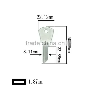 PAP1 High Quality Door Key Blank thumbnail-2