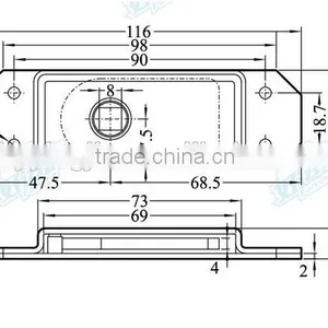 03141 Slam Lock L/R of Truck Body Part thumbnail-2
