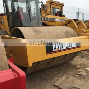 Powerful Cat Construction Work Machine Used Road Rollers for Sale thumbnail-1