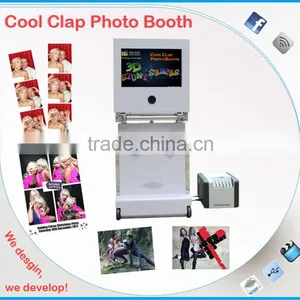 Christmas Selfie Photo Booth For Wedding Portable Cabin thumbnail-3
