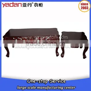 Square Wood Tea Table Furniture, Unique Coffee Tables Set Made in China thumbnail-5