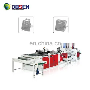 Soft Loop Handle Plastic Bag Making Machine thumbnail-5