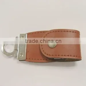 Promotional Gift Leather Usb Flash Drive thumbnail-1