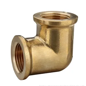 SMG019 Brass Fittings Brass Elbow,chrome Plated thumbnail-1