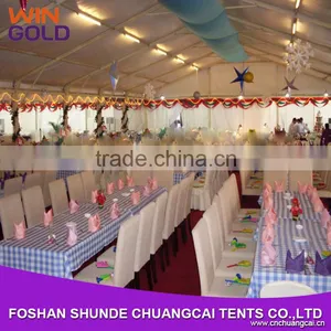 2015 20x20m Width White Pvc Fabric Cover Professional Party Tent for Outdoor Wedding thumbnail-1